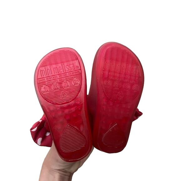 Mini Melissa Ultragirl + Minnie Mouse II Bow - Pink - Size 6 - Picture 5 of 5